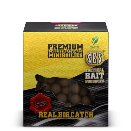 SBS Premium Miniboilies M1 (fűszeres) 150 g horogbojli