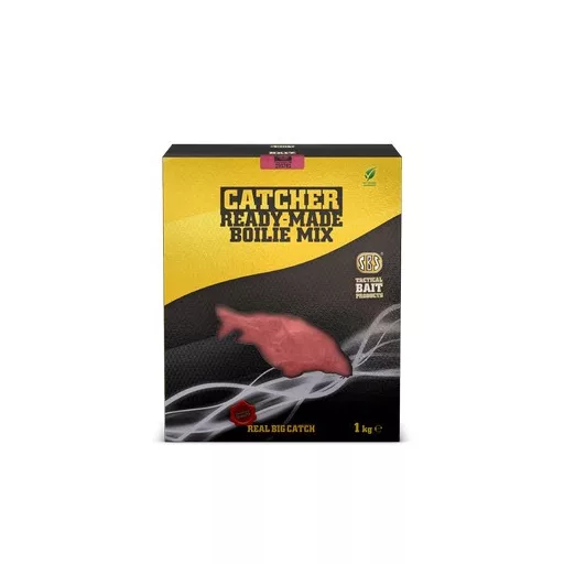 SBS Catcher Ready-made Mix Squid O. & Straw bojli alapmix
