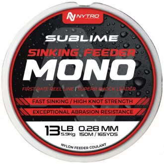   Nytro SUBLIME süllyedő FEEDER 0,16 mm 150 m monofil főzsinór