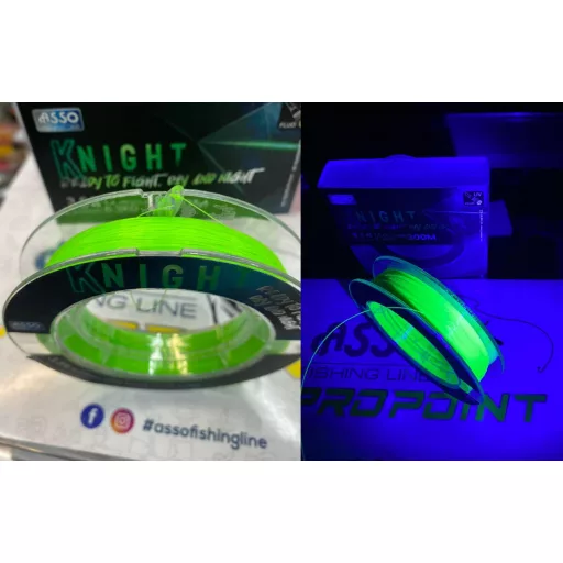 Asso Knight uv Aktiv 0,235 mm 150 m fluorocarbon bevonatos monofil főzsinór