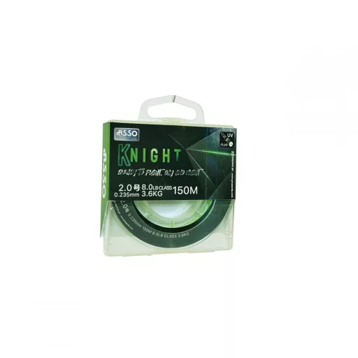 Asso Knight uv Aktiv 0,235 mm 150 m fluorocarbon bevonatos monofil főzsinór