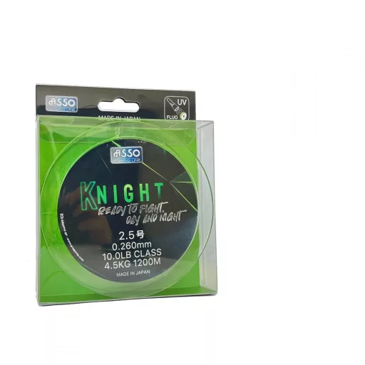 Asso Knight uv Akt. 0,26 mm 1200 m fluorocarbon bevonatos monofil főzsinór