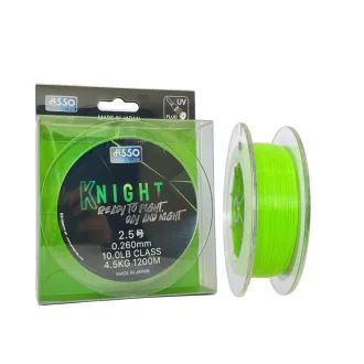   Asso Knight uv Akt. 0,33 mm 1200 m fluorocarbon bevonatos monofil főzsinór