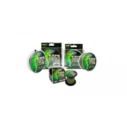Asso Pe8x Perfect Storm 0,08 mm 150 m 8,6 kg fonott főzsinór