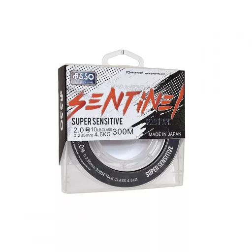 Asso Sentinel 0,31 mm 300 m fluorocarbon bevonatos monofil főzsinór