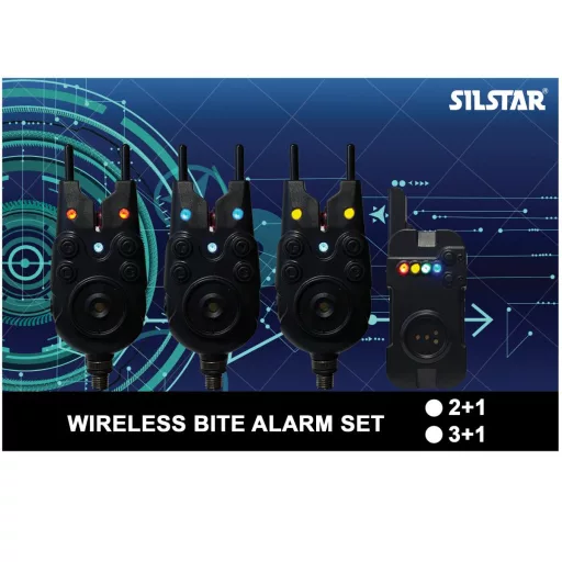 Silstar Wireless 3+1 elektromos kapásjelző szett
