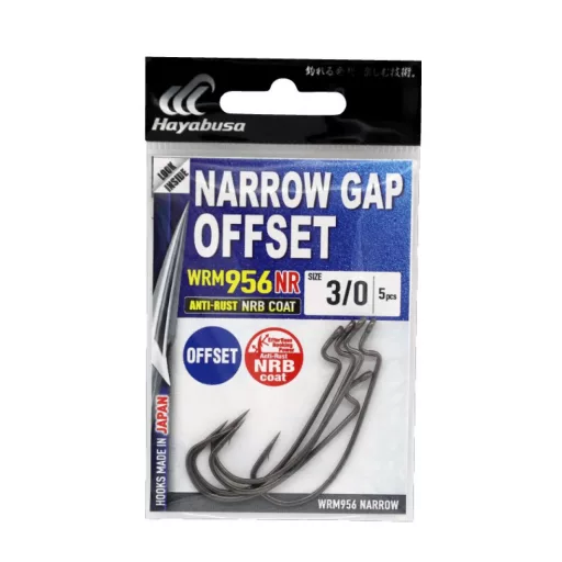 Hayabusa WRM956 Narrow GAP NRB 1-es offset horog 8 db/csomag