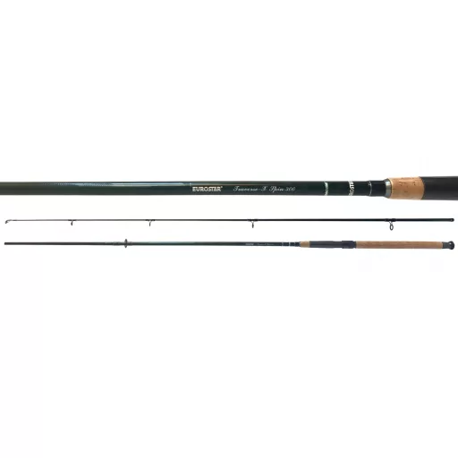 Eurostar Traverse-X Spin A 60–90 300 cm 60–90 g 2 részes pergető horgászbot
