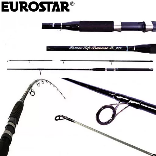 Eurostar Pow Tip Traverse-X B100–400 300 cm 100–400 g 2 részes harcsázó horgászbot