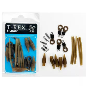   Silstar T-rex Running KIT Gubancgátló pontyozó szerelék készlet 5 db/csomag