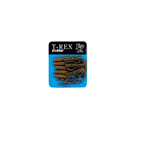 Silstar T-rex Gyors Előkerögzítő Szett ólomkapocs 5 db/csomag