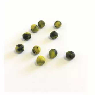   Silstar Camou gumi gyöngy 4 mm terepszínű ütköző gyöngy 10 db/csomag
