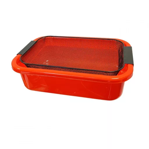 Silstar Keverő Szitával 4 mm 44 × 29 cm etetőanyag-rosta
