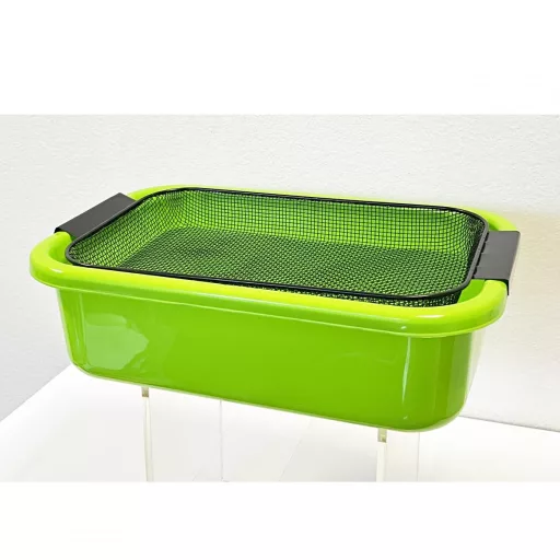 Silstar Keverő Szitával 4 mm 44 × 29 cm etetőanyag-rosta