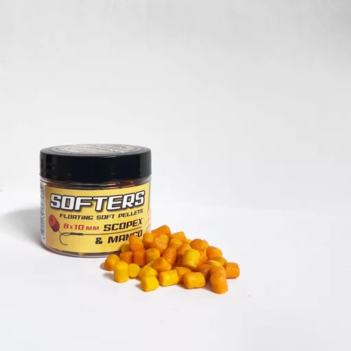 Madix Soft Scopex&mangó 8 × 10 mm 30 g horogpellet