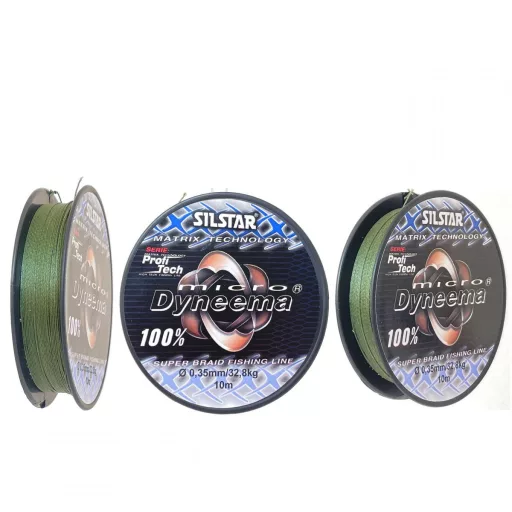 Silstar Pt Dyneema 0,30 mm 10 m 26,4 kg fonott előkezsinór
