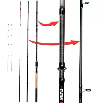   Silstar RC2 Feeder 3+3 360 cm 120 g 3+3 részes feeder horgászbot