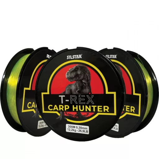 Silstar T-rex Carp Hunter S 0,25 mm 300 m 7,5 kg monofil főzsinór
