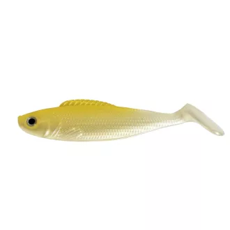 Silstar sárga-fehér 11 cm 13 g 10 db/csomag gumihal