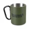 ANACONDA Carabiner Mug 300ml Stainless Steel fém kávéscsésze
