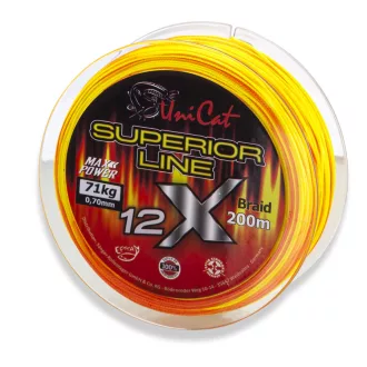 Uni Cat Superior12X fonott zsinór 0,60mm / 200m / 62kg