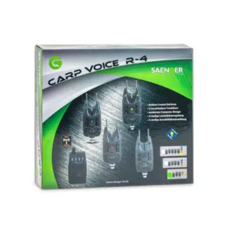 SAENGER Carp Voice R-4 elektromos kapásjelző szet 2+1