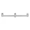 ANACONDA Gunmetal 3 Rod Buzzer Bar /profi aluminíum kersztartó / 16mm