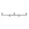 ANACONDA Gunmetal 3 Rod Goal Post Buzzer profi aluminium kereszttartó / 16mm