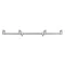 ANACONDA Gunmetal 4 Rod Goal Post Buzzer profi aluminium kereszttartó / 16mm