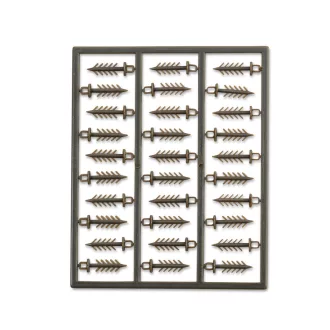 ANACONDA Micro Barb csalitüske Army Green 14mm / 60db