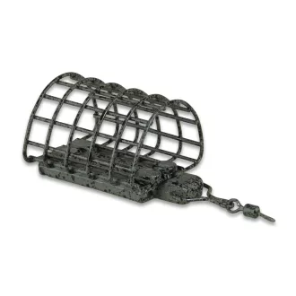   MS RANGE feeder etetőkosár rozsdamentes acél / zöld / 30g / 32X24X32mm