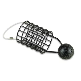   MS RANGE feeder etetőkosár rozsdamentes acél zöld / 50g / 27X32mm