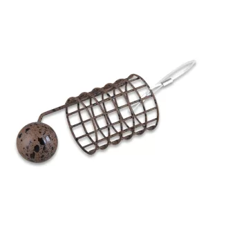   MS RANGE feeder etetőkosár rozsdamentes acél barna / 40g / 27X32mm