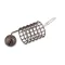 MS RANGE feeder etetőkosár rozsdamentes acél barna / 60g / 27X32mm