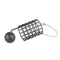 MS RANGE feeder etetőkosár rozsdamentes acél zöld / 60g / 27X32mm