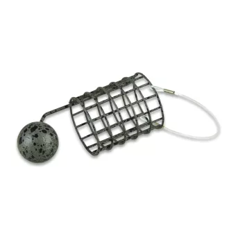   MS RANGE feeder etetőkosár rozsdamentes acél zöld / 80g / 27X32mm