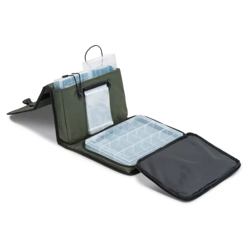 IRON CLAW Leader Wallet II szerelékes táska / + 3 doboz / 31X9X22cm
