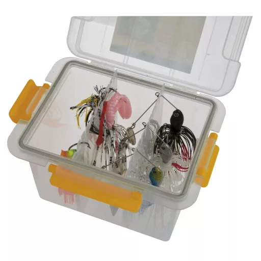 DOIYO Wire Bait Box speciális pergető doboz spinner baits-hoz / 18X14X12,3cm