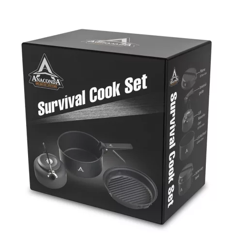 ANACONDA Survival Cook Set aluminium edénykészlet