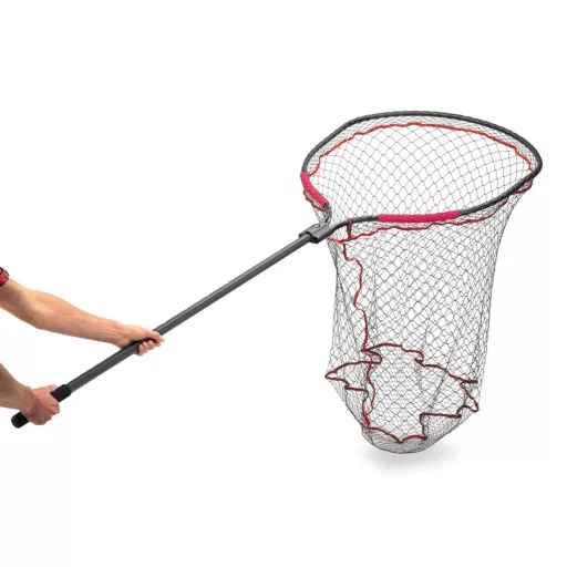 IRON CLAW Magnum Scoop Pro gumirozott merítőháló / 90x80cm