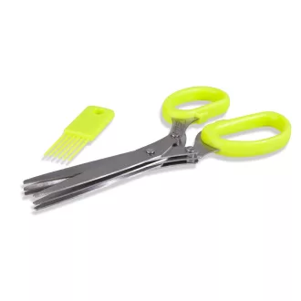   MS RANGE Wormscissors fine gilisztavágó olló 3 késsel / rozsdamentes acél