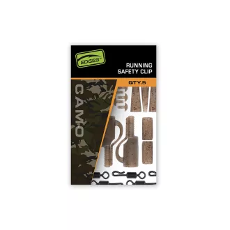   Fox Edges Camo Running biztonsági Clip Kit terepszínű ólomkapocs 5 db/csomag