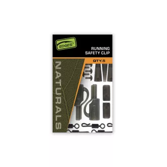   Fox Edges Naturals Running biztonsági Clip Kit ólomkapocs 5 db/csomag