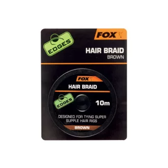 Fox EDGES™ Hair Braid 10 m fonott előkezsinór