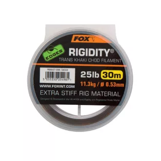   Fox EDGES™ Rigidity® Trans 0,57 mm 30 lb khaki monofil előkezsinór