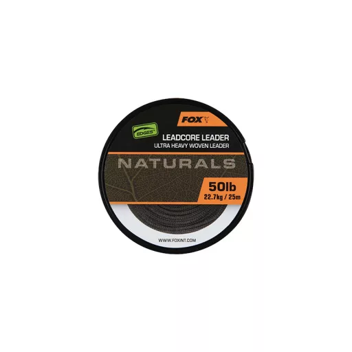 Fox Naturals Leadcore 7 m 50 lb ólombetétes előtétzsinór