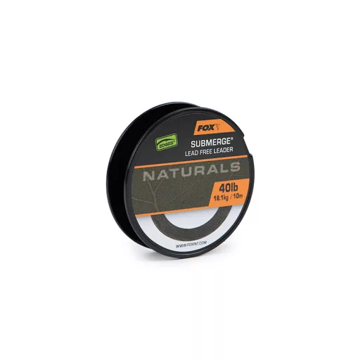 Fox Edges Naturals Submerge 10 m 30 lb ólommentes előtétzsinór