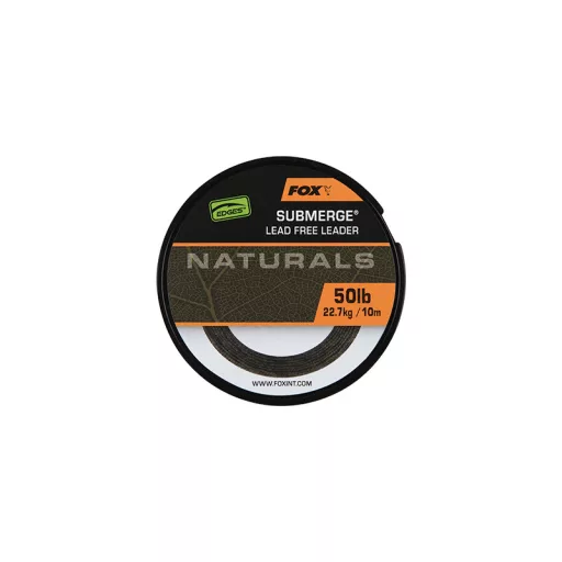 Fox Edges Naturals Submerge 10 m 40 lb ólommentes előtétzsinór