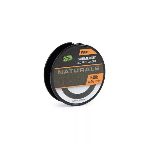 Fox Edges Naturals Submerge 10 m 50 lb ólommentes előtétzsinór