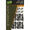 Fox Naturals SZ 10 Slik & Pegs ólomkapocs 10 db/csomag